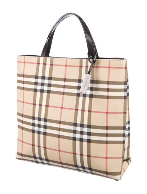 authentic burberry nova check xl tote|Burberry nova check tote price.